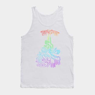 Rainbow Rauru Geoglyph (Totk) Tank Top